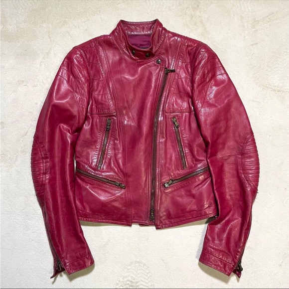 Donna Karan Jackets & Blazers - Vintage Donna Karan double rider's moto jacket